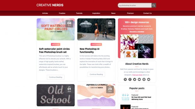 Creative Nerds – Design blog founded in 2008